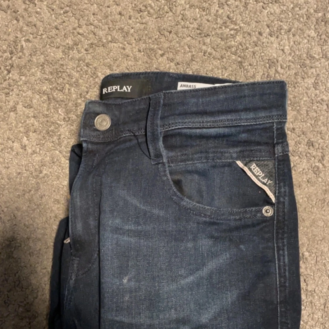 Replay Anbass mörkblå   - 91
