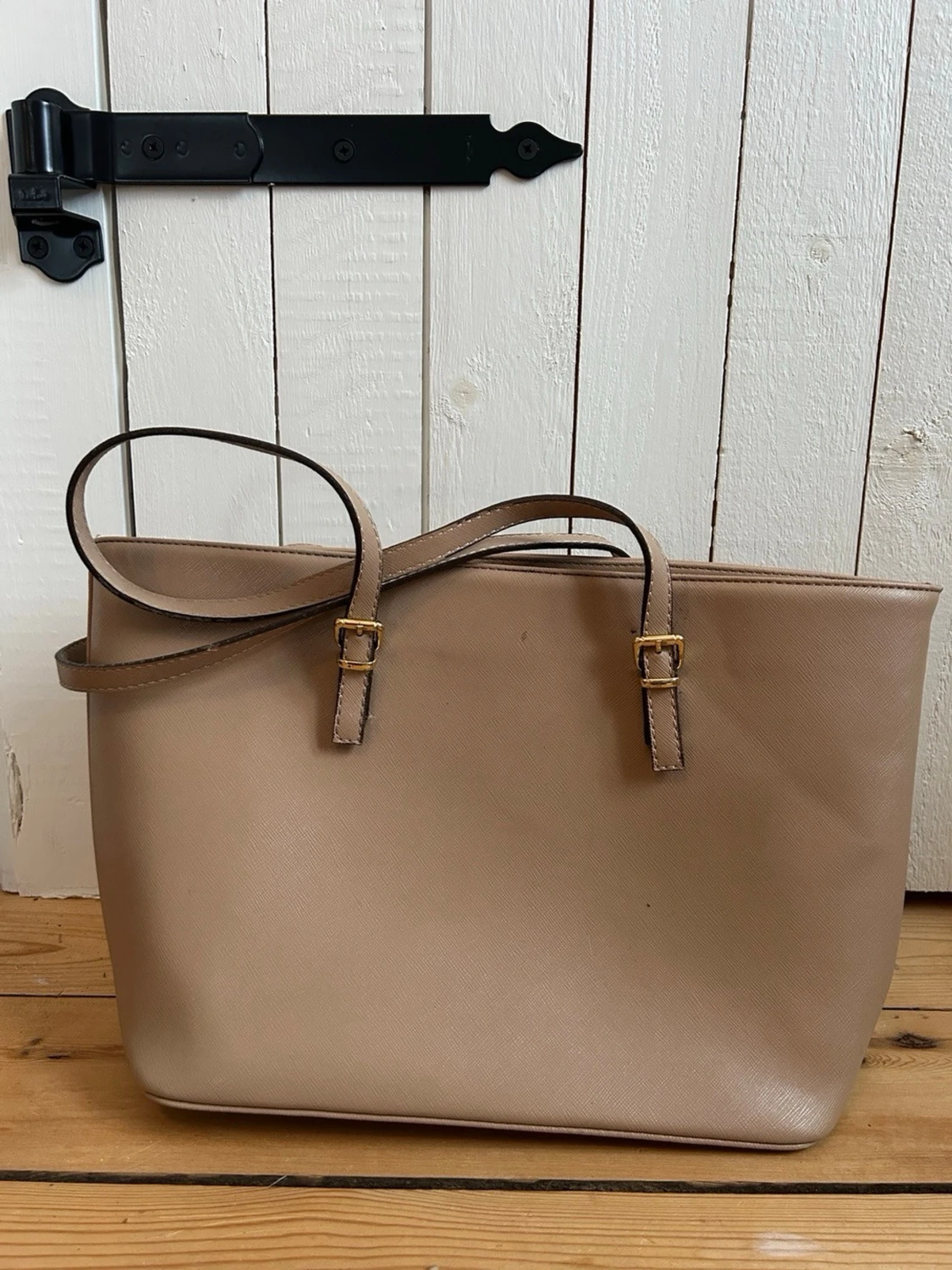 Beige handväska  - 3