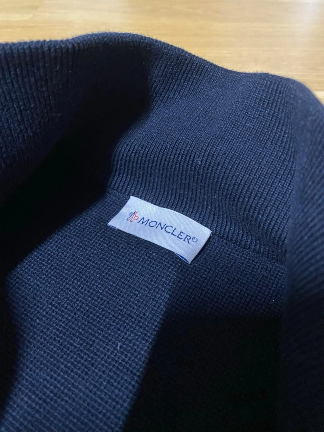 Mörkblå cardigan från Moncler - 1