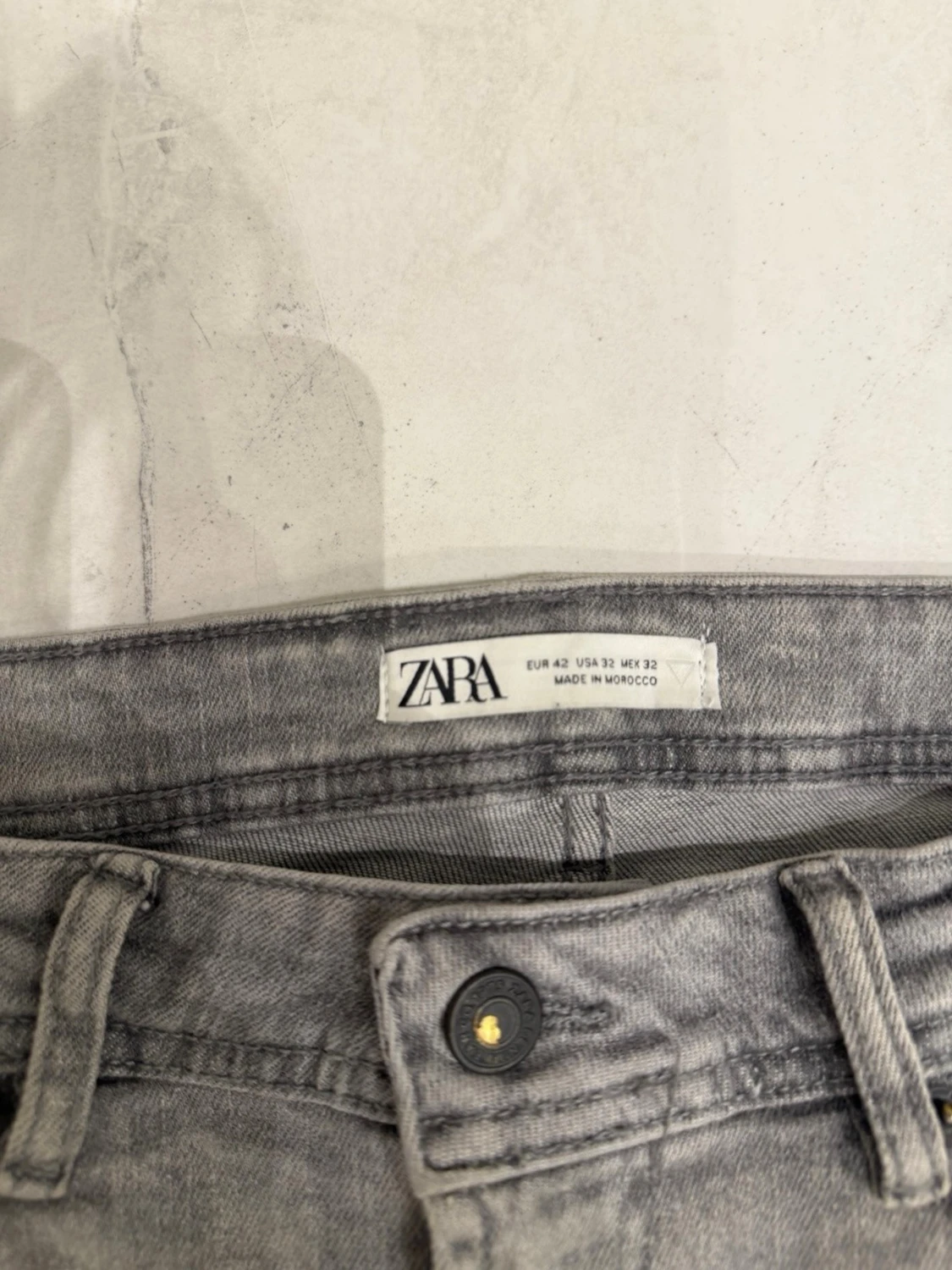 Grå jeans från Zara - 2