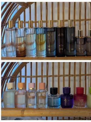 Parfymsplit🌸 - Splittar parfymer från Zara, Elizabeth Taylor, Elizabeth Arden i glasdekanter med spray 🔆OBS säljer ej hela flaskan 🔆3 ml-22kr,5 ml-32 kr,10 ml-55 kr🔆Se listor bland bilderna vilka som finns,  tryck på bilderna för att se all text 🔆Skriv vilka du önskar så lägger jag ut som ett nytt paket 