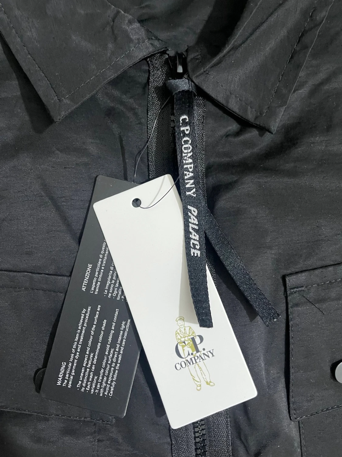 Svart overshirt från CP - 2