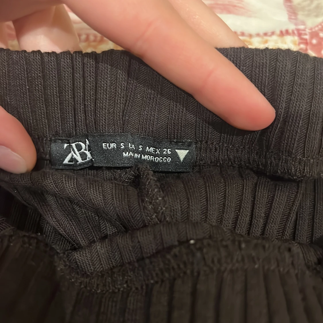 Brun långkjol från Zara med slits - 3