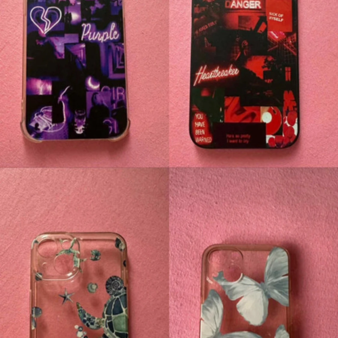 iPhone 13 Skal 4-pack – Färgglada & Mönstrade