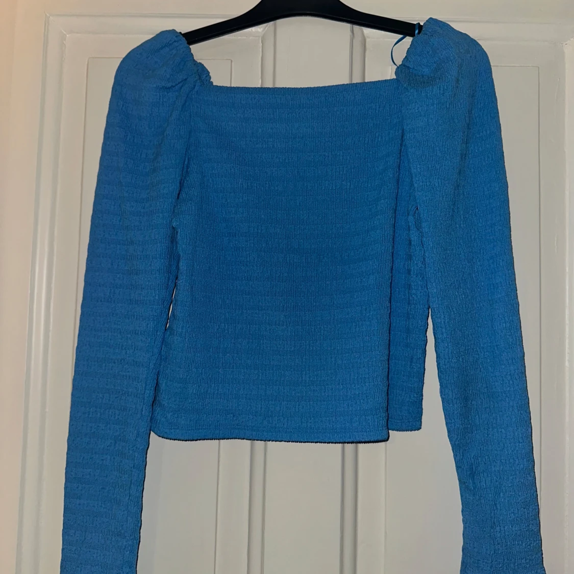 Blå långärmad topp från H&M - 1