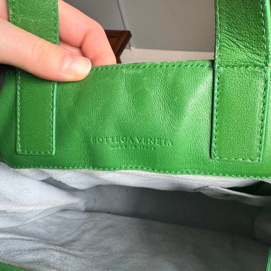 Grön handväska från Bottega Veneta - 1