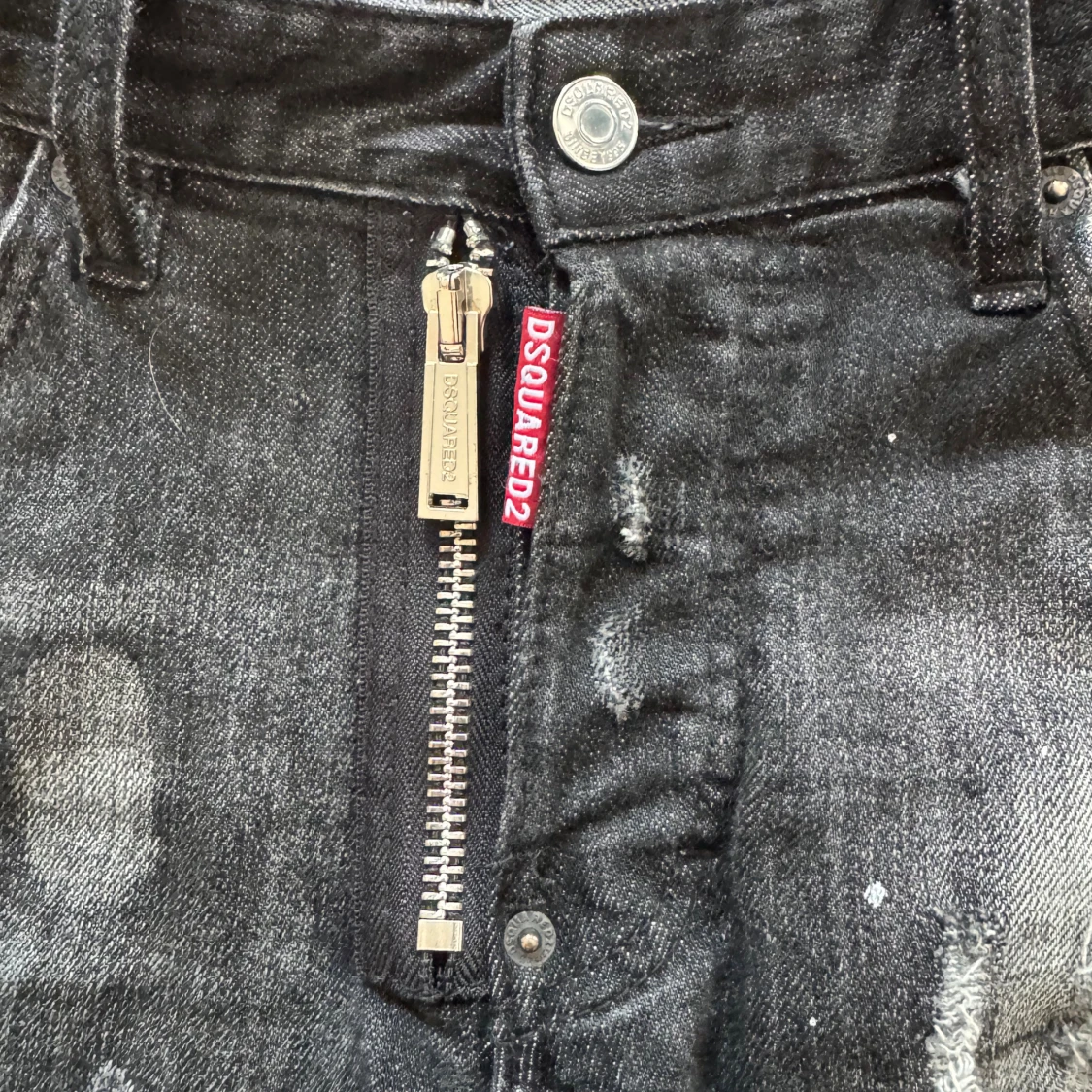 Svarta skinny jeans från Dsquared2 - 1