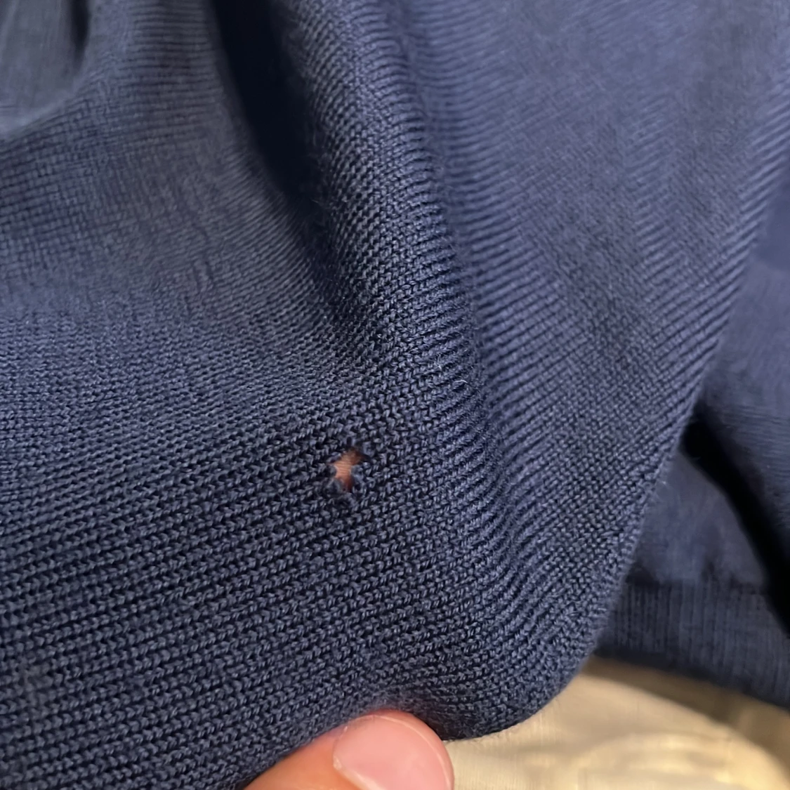 Marinblå kofta från Gran Sasso - 4