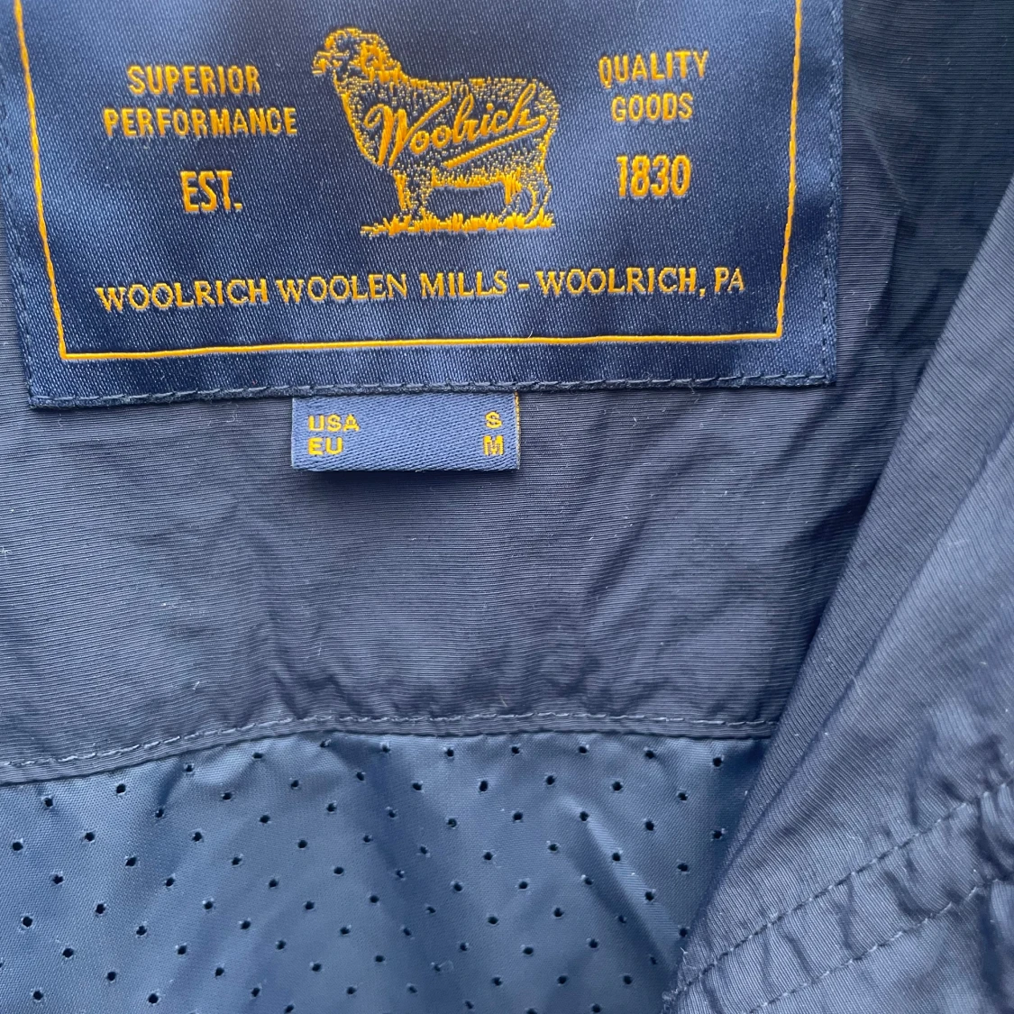 Woolrich fieldjacka blå - 2