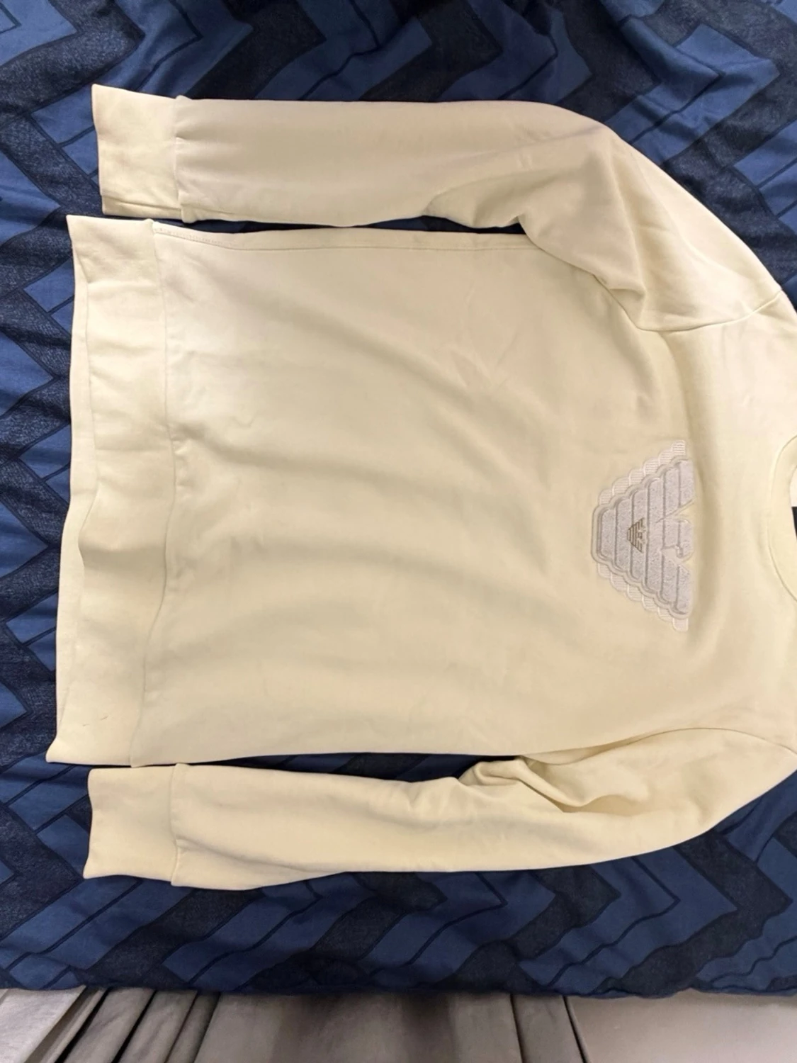 Beige sweatshirt från Emporio Armani