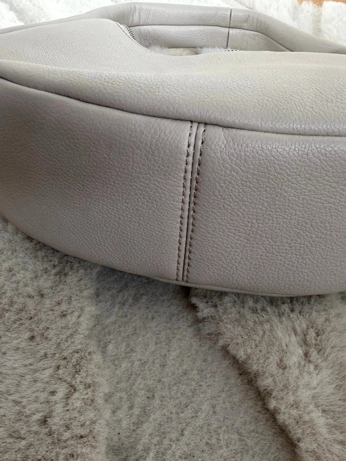 Beige axelväska  - 1