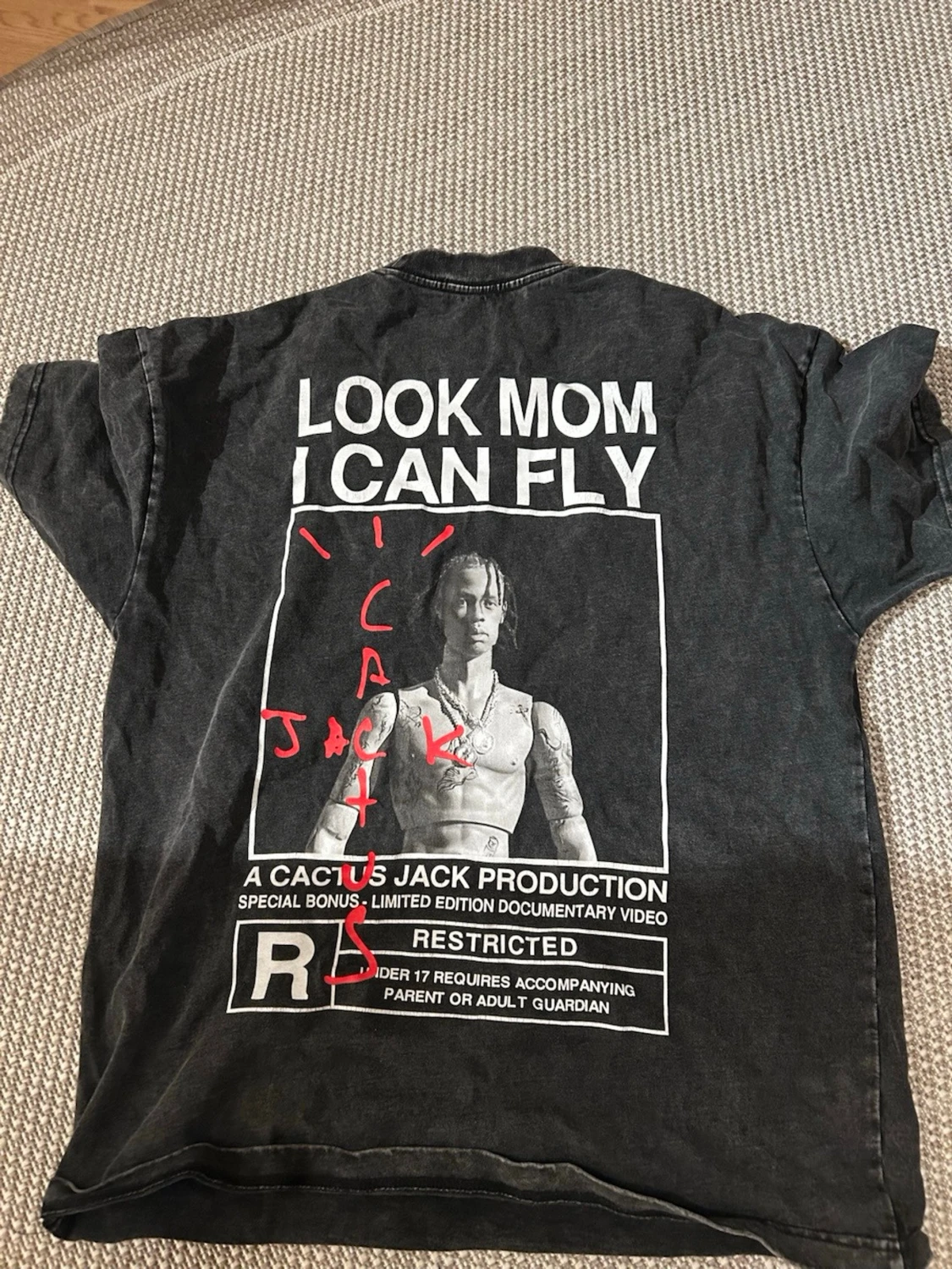 Cactus Jack Look Mom I Can Fly t-shirt - 1