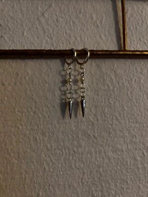 Örhängen  - Egengjorda, rostfritt stål 