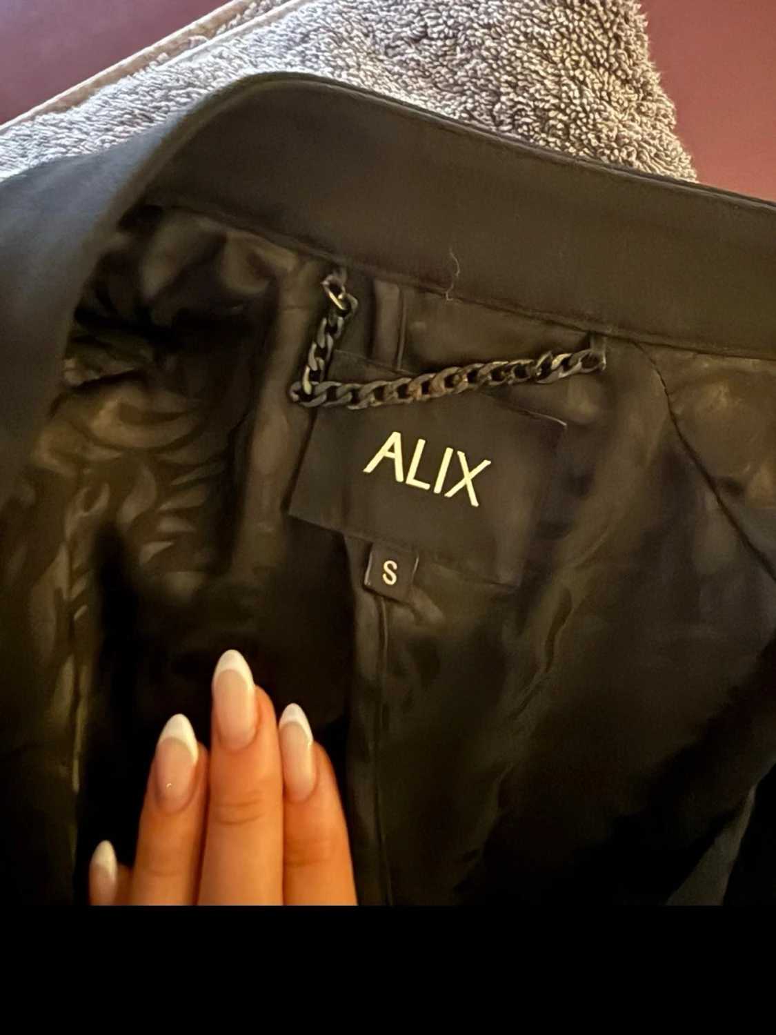 Svart trenchcoat från ALIX, S - 3