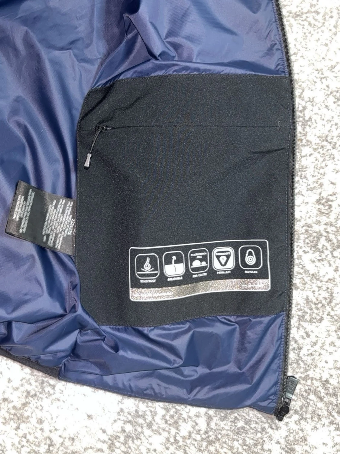 Mörkblå Sail Racing vindjacka S - 3