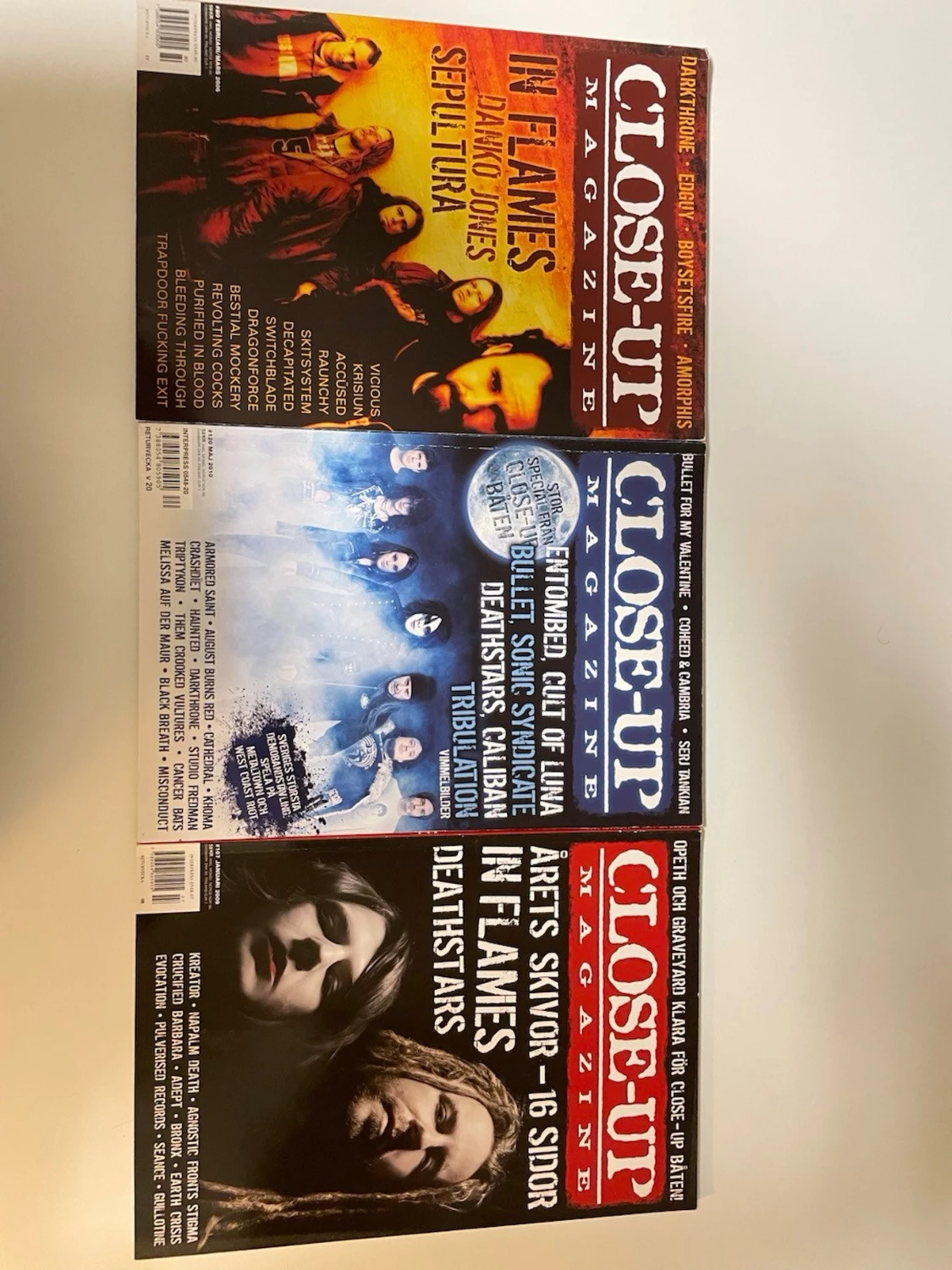 Close-Up Magazine (samling, 3 nummer)