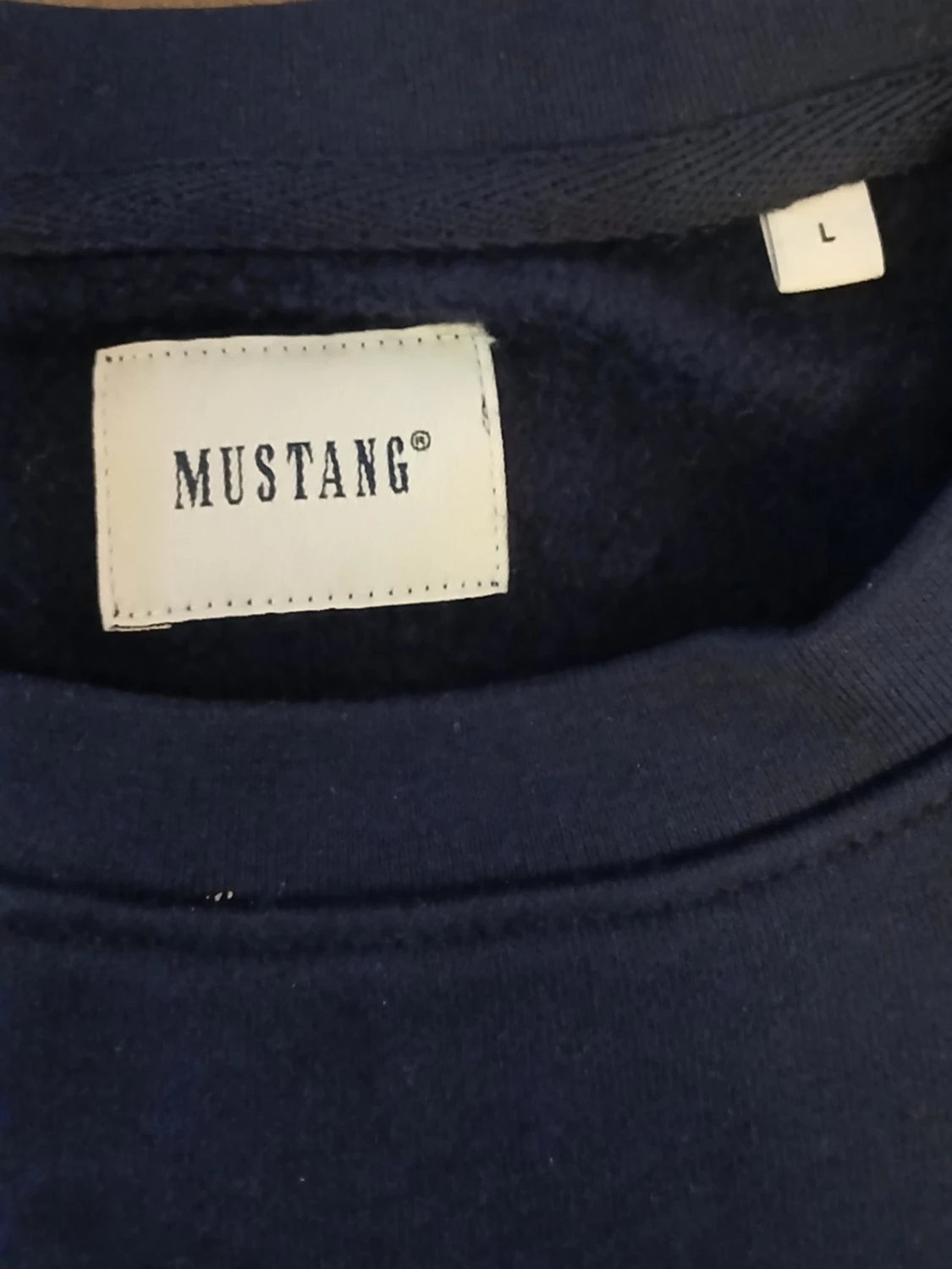Mörkblå sweatshirt från Mustang - 5