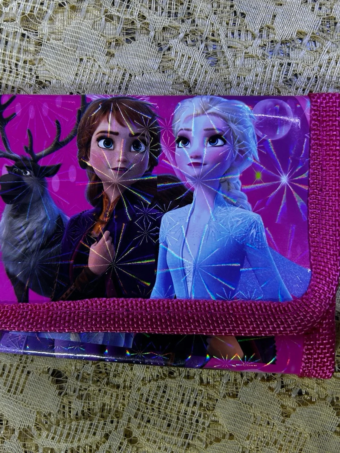 Frozen plånbok med färgglada motiv - 1