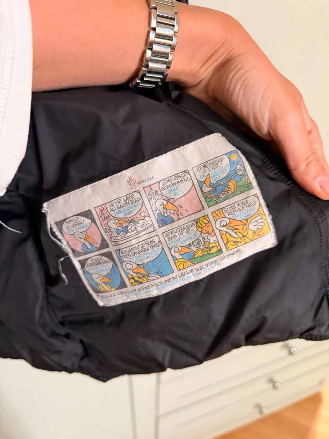 Svart dunjacka från Moncler - 6