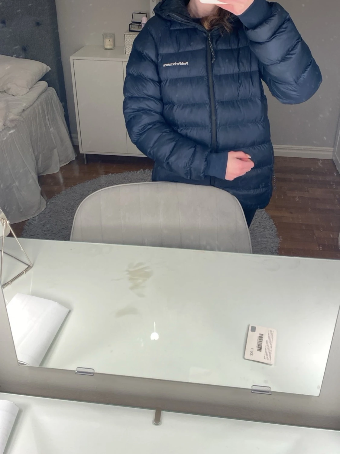 Mörkblå dunjacka från Peak Performance - 2