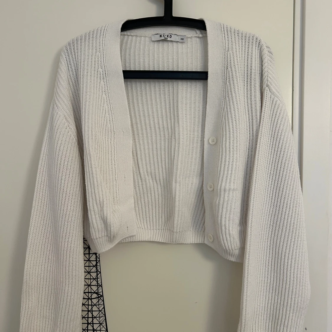 Vit kofta från NA-KD