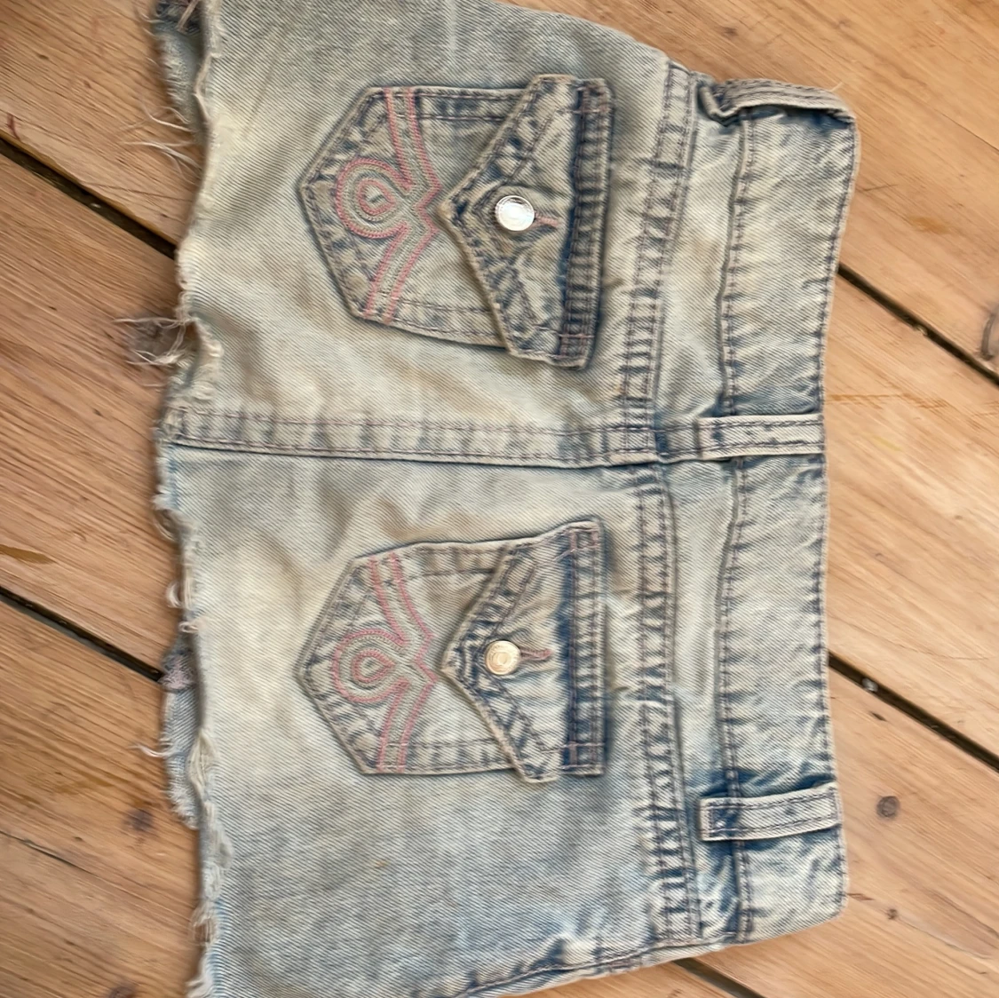 Ljusblå jeanskjol  - 2