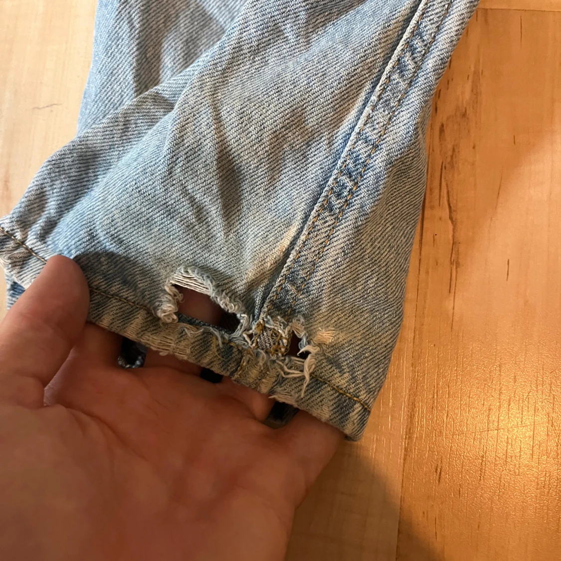 Levi's 501 ljusblå jeans straight fit - 2