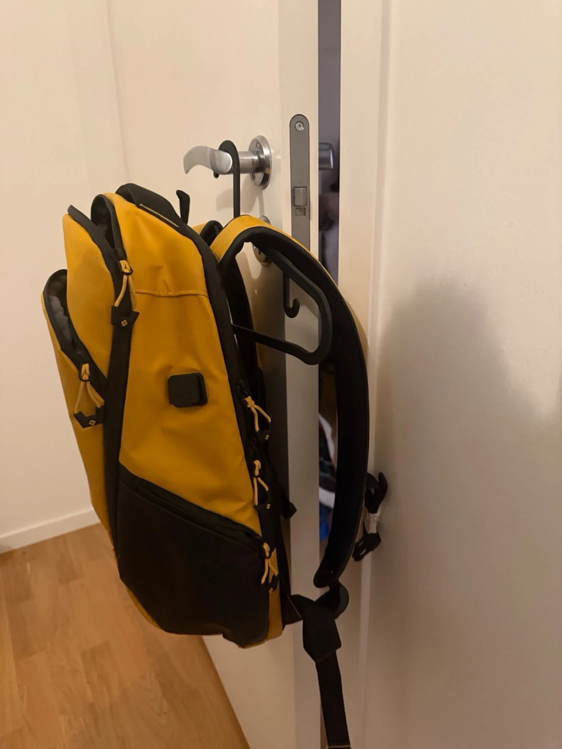 Gul och svart ryggsäck från Samsonite