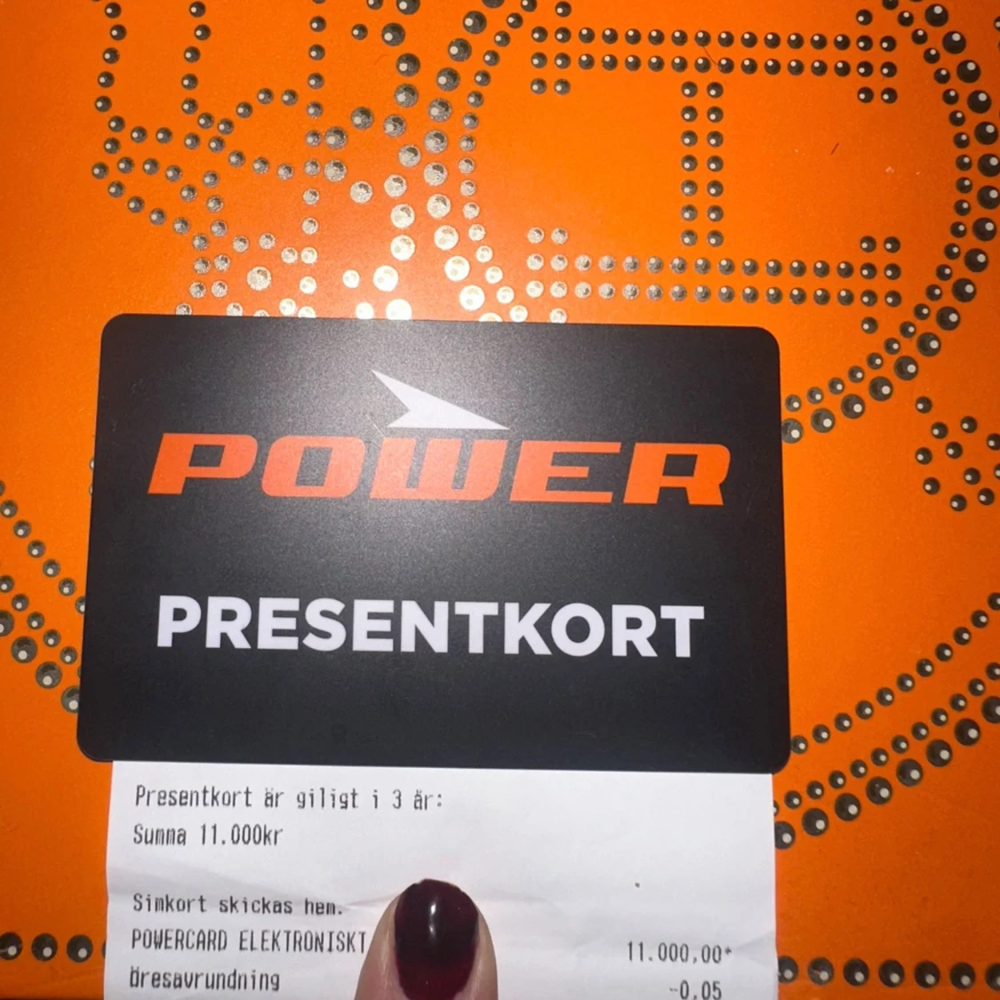 Power Presentkort 