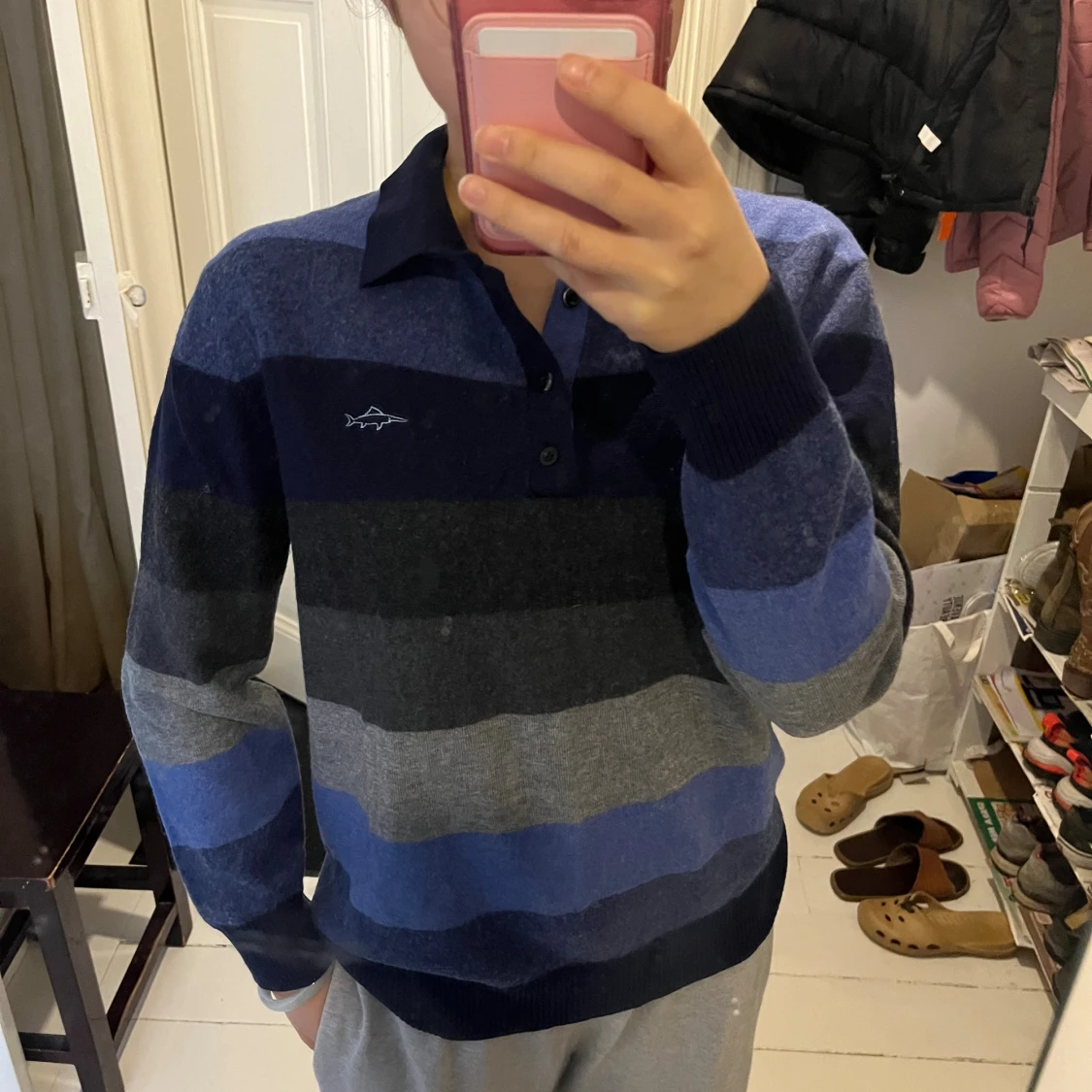 vintage stickad tröja