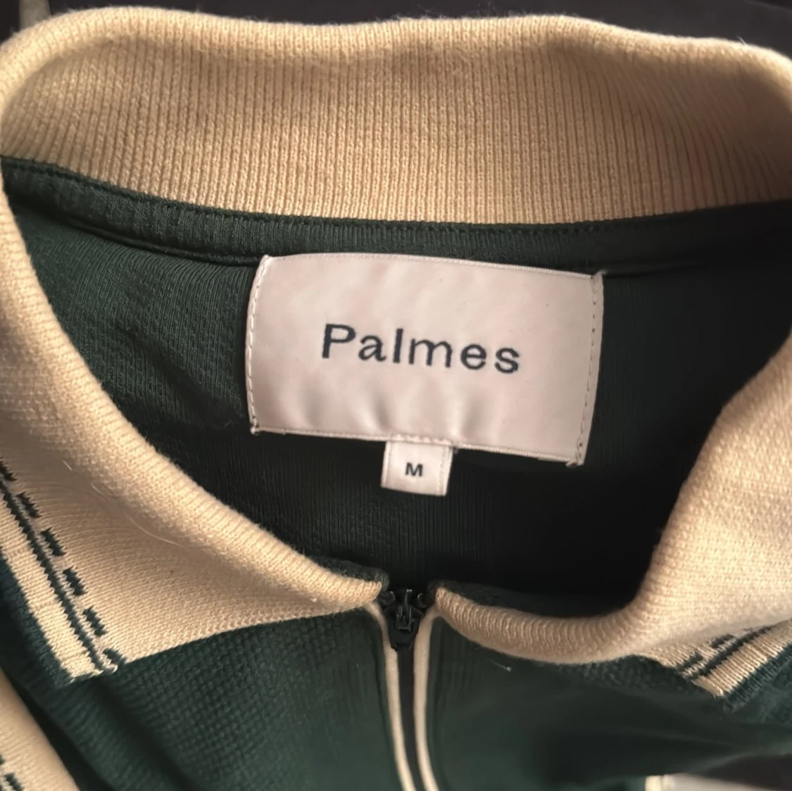 Grön henley från Palmes med krage - 2