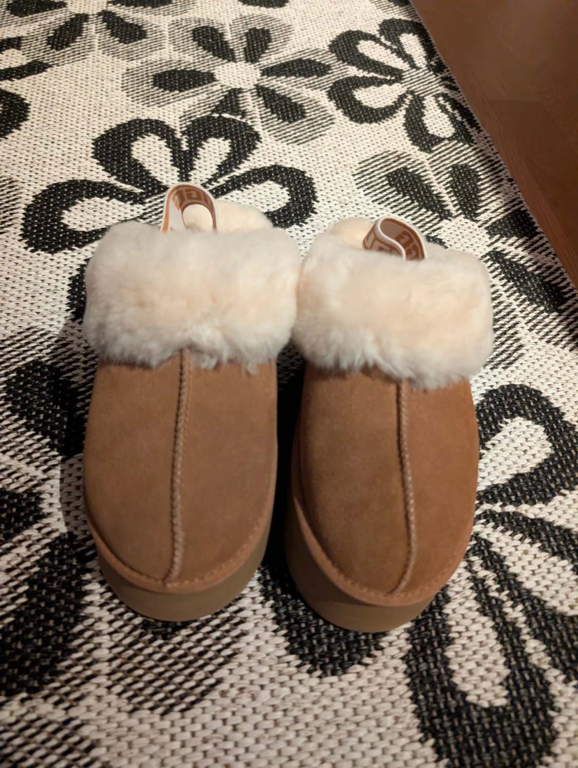 UGG mocka slip-in med päls - 3