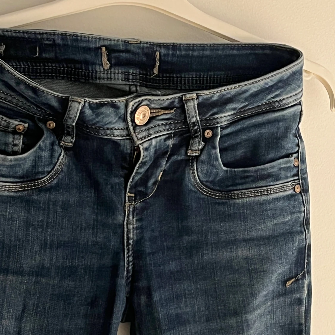 Blå bootcut jeans från LTB - 2