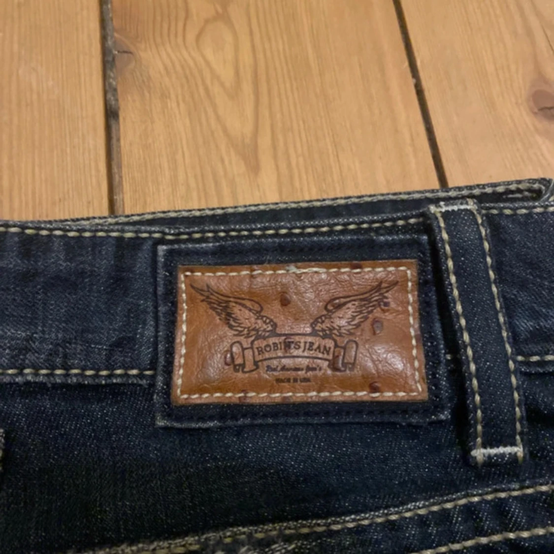 Robins Jeans mörkblå jeans baggy - 2