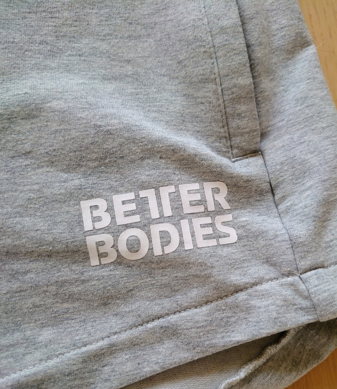 Grå Better Bodies shorts med snörning, stl M, dam - 2