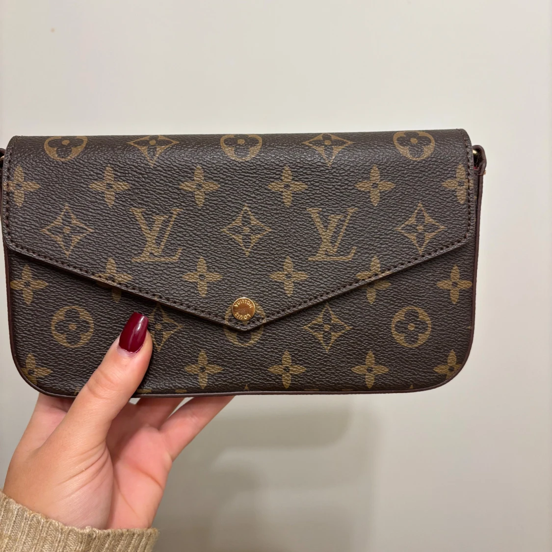  monogram axelväska - 1