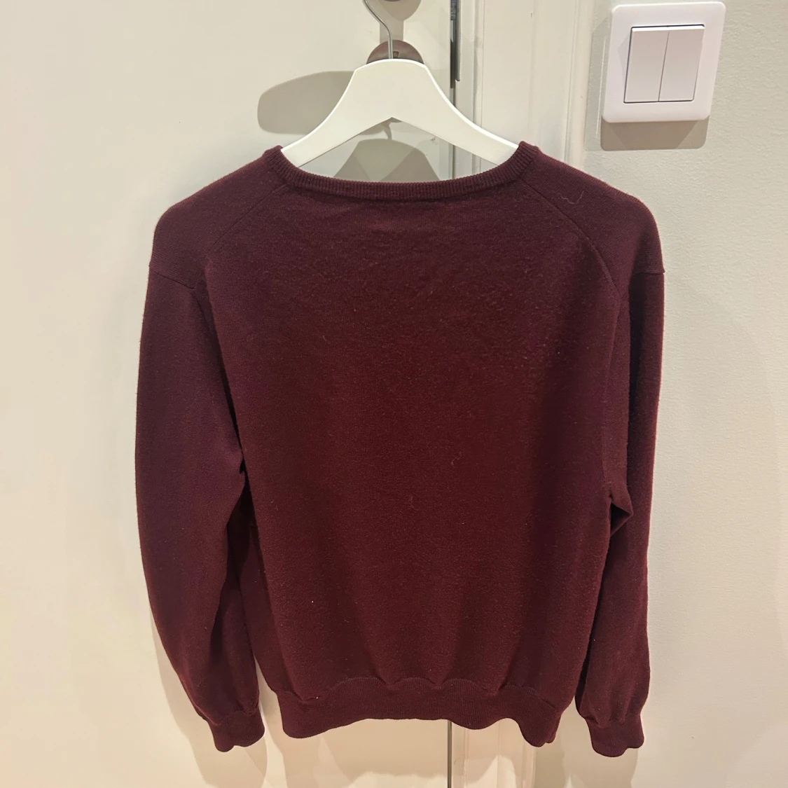 Vinröd merinoullströja från Polo Ralph Lauren - 1