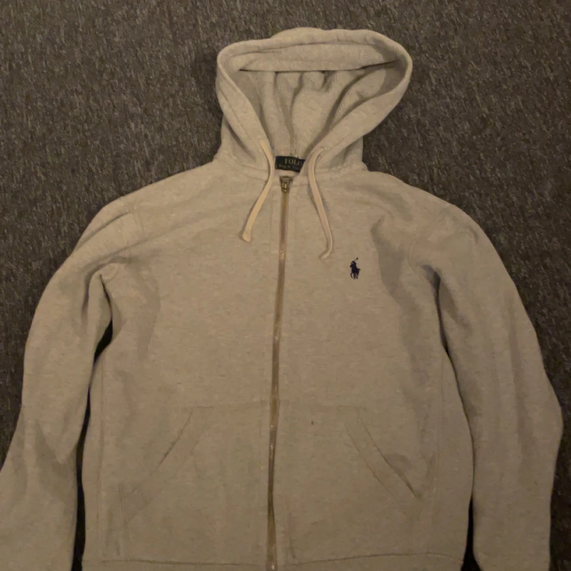 Grå hoodie från Polo Ralph Lauren