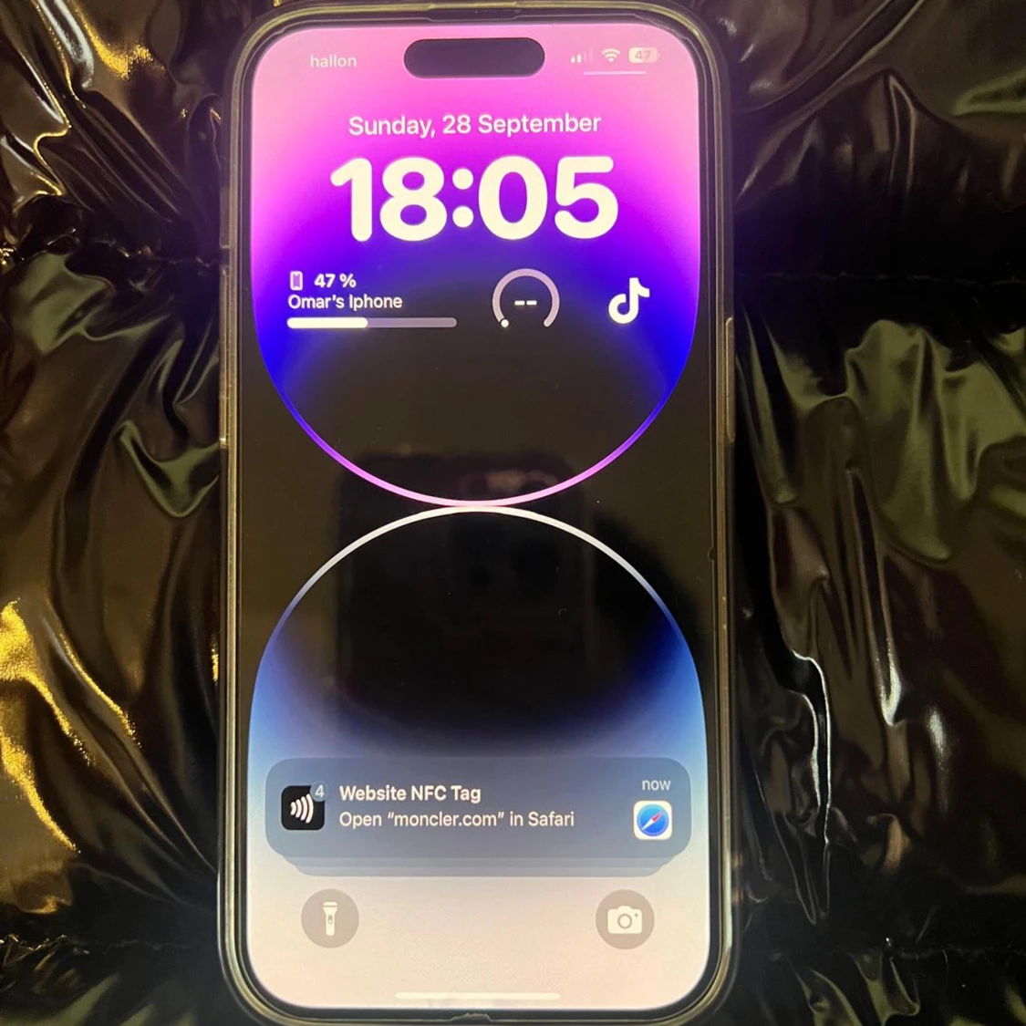 Svart dunväst från Moncler - 2