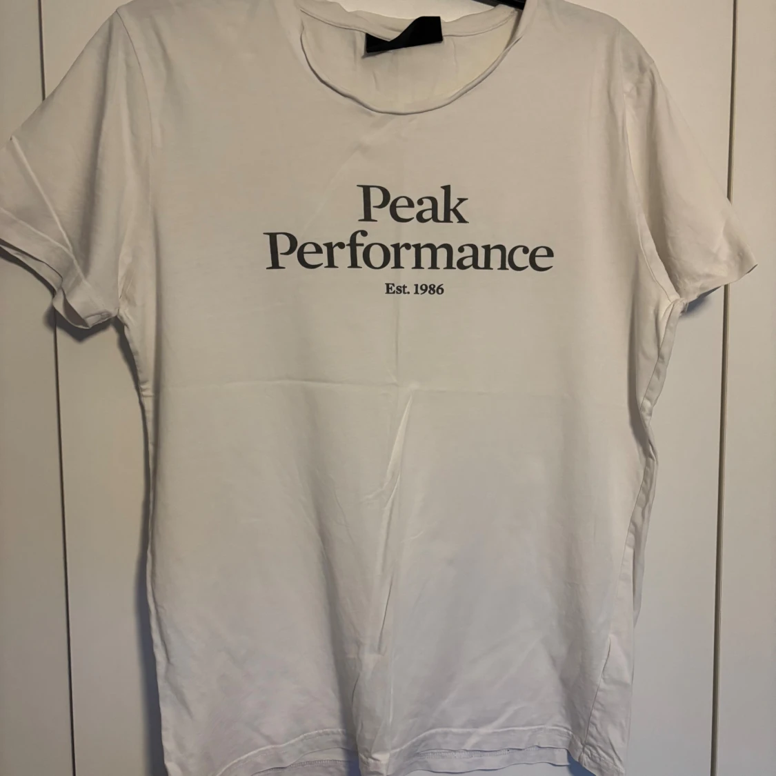 Vit Peak Performance t-shirt i bomull