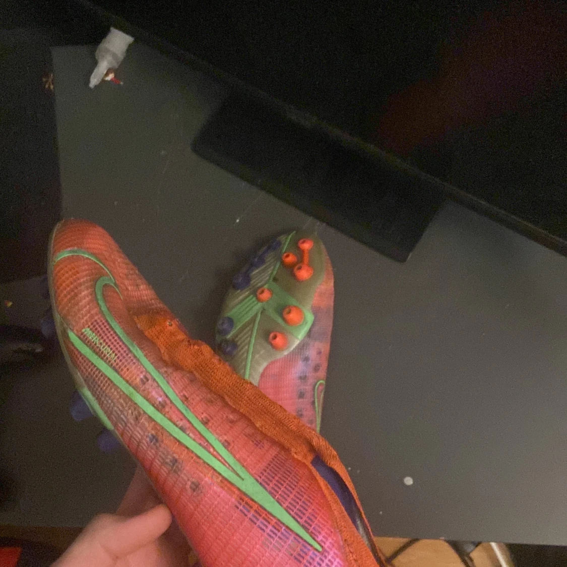 Nike Mercurial Vapor fotbollsskor orange - 3