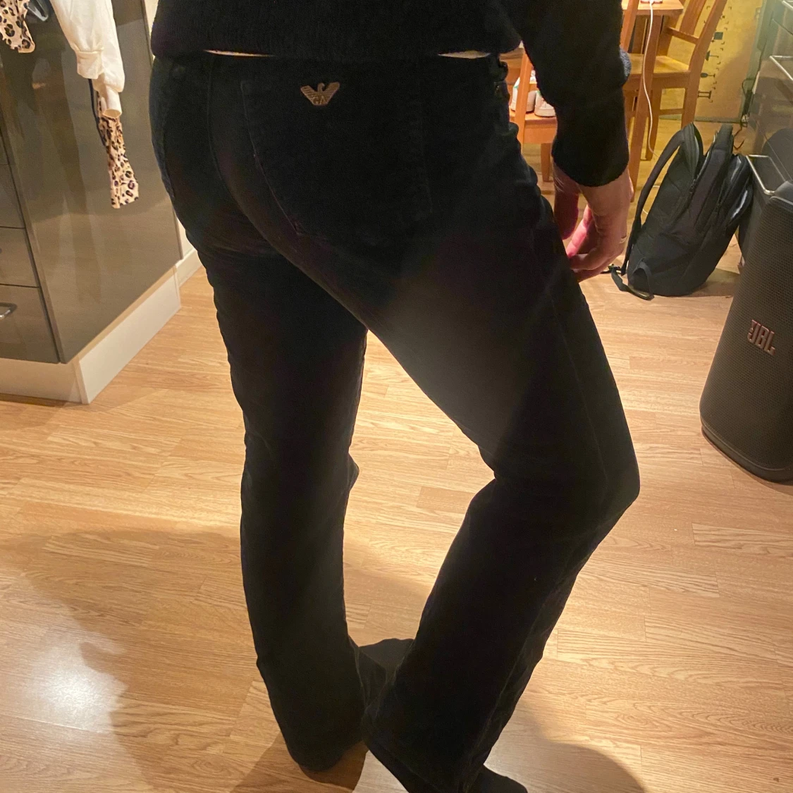 Svarta Armani Jeans - 3