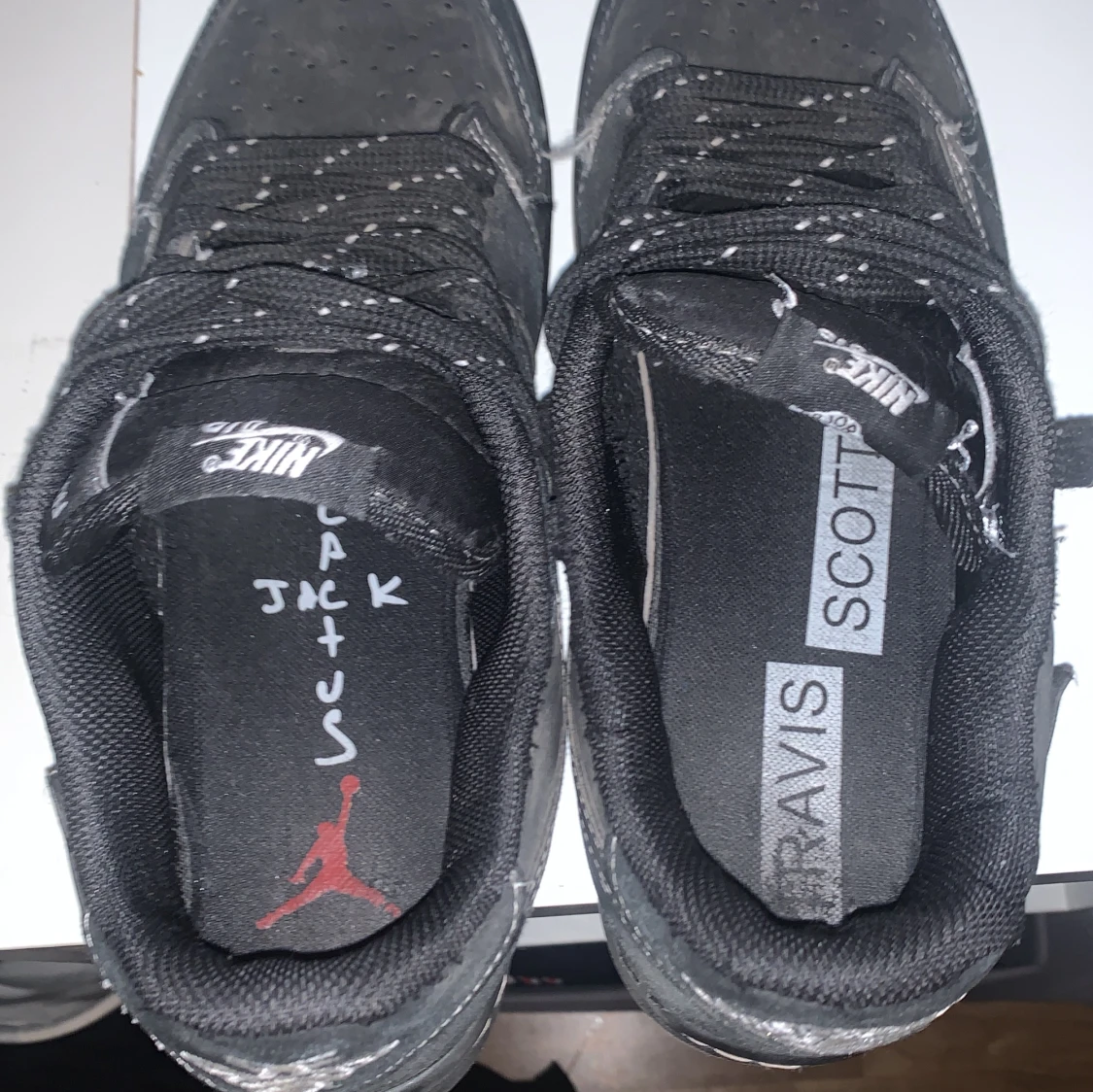 Nike Air Jordan 1 Low Travis Scott svart - 4