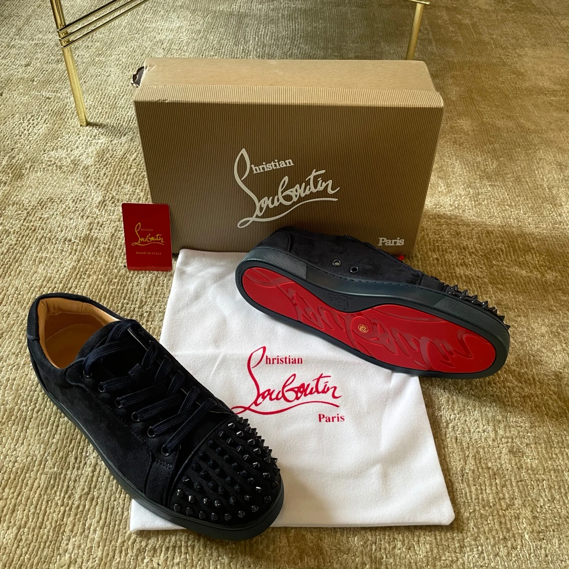 Mörk Blå mocha skor!!