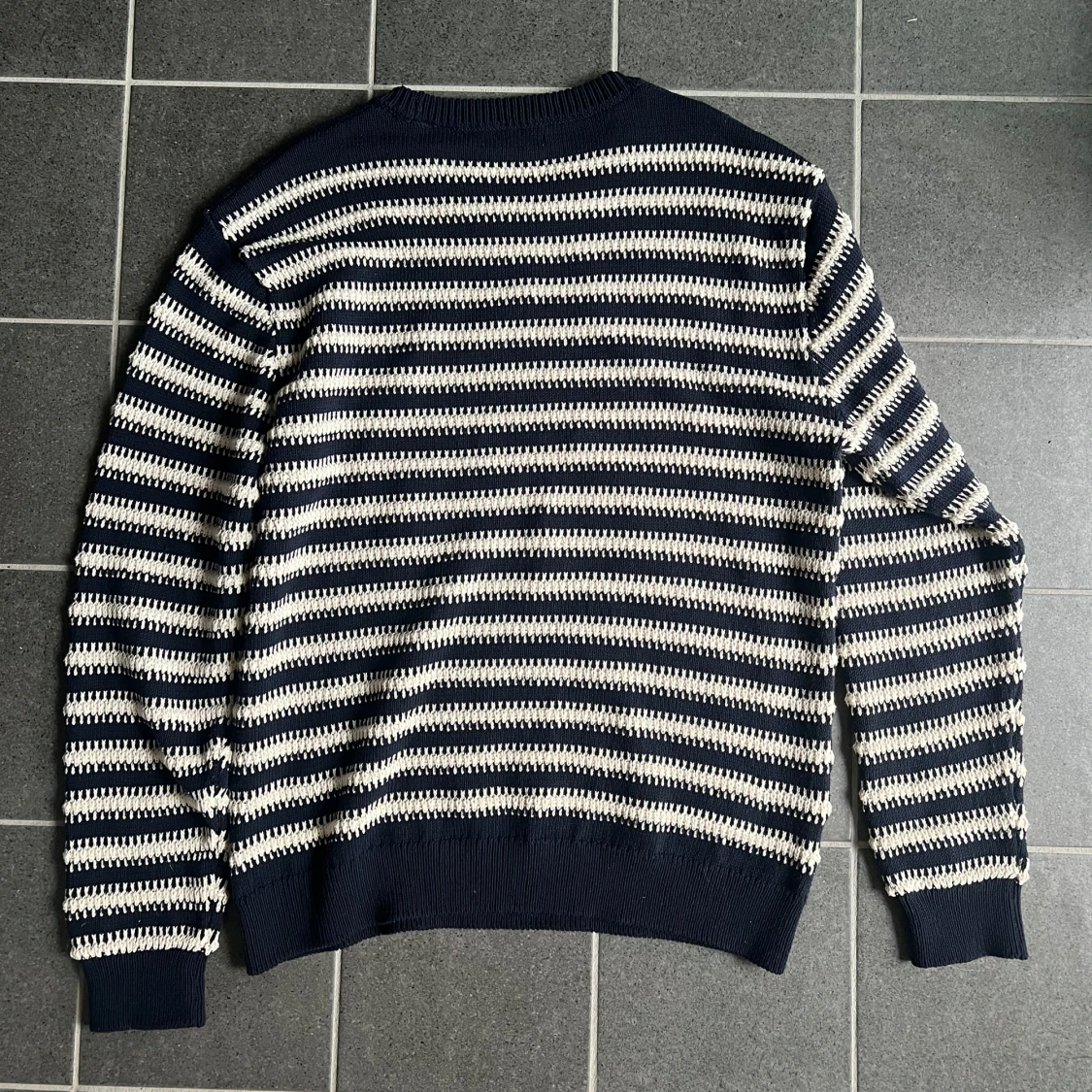 Randig stickad tröja från Zara - 1