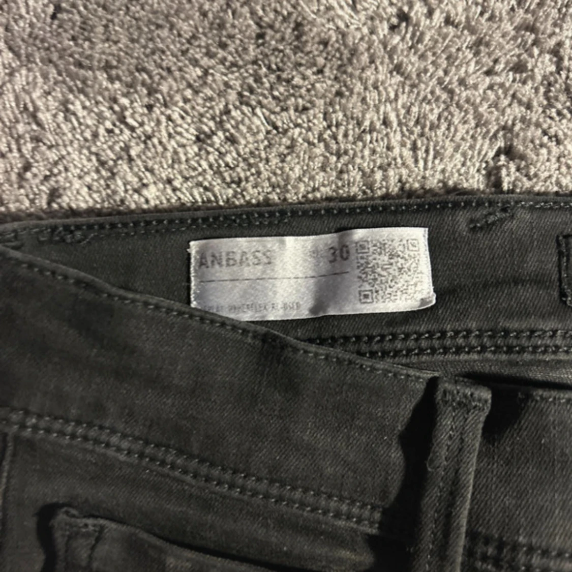 Svarta Replay Anbass jeans herr - 2