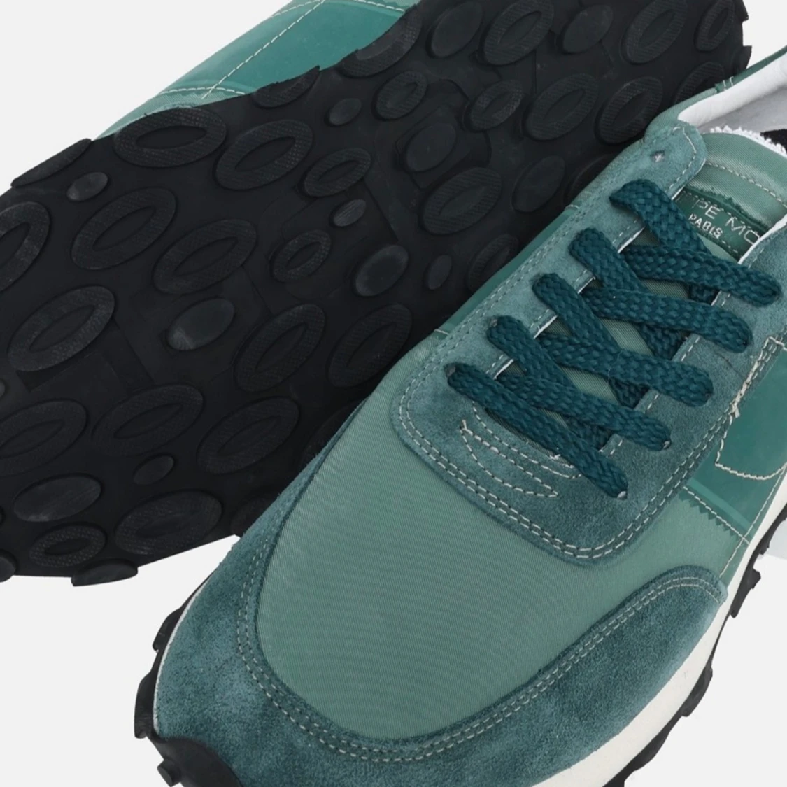 Gröna sneakers från Philippe Model - 4