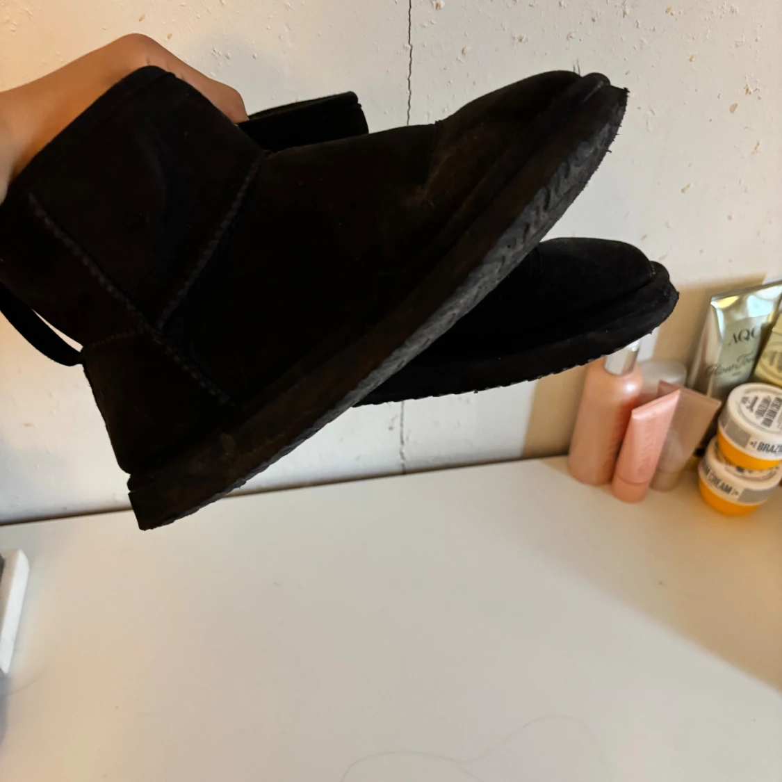 Svarta boots i mocka - 2