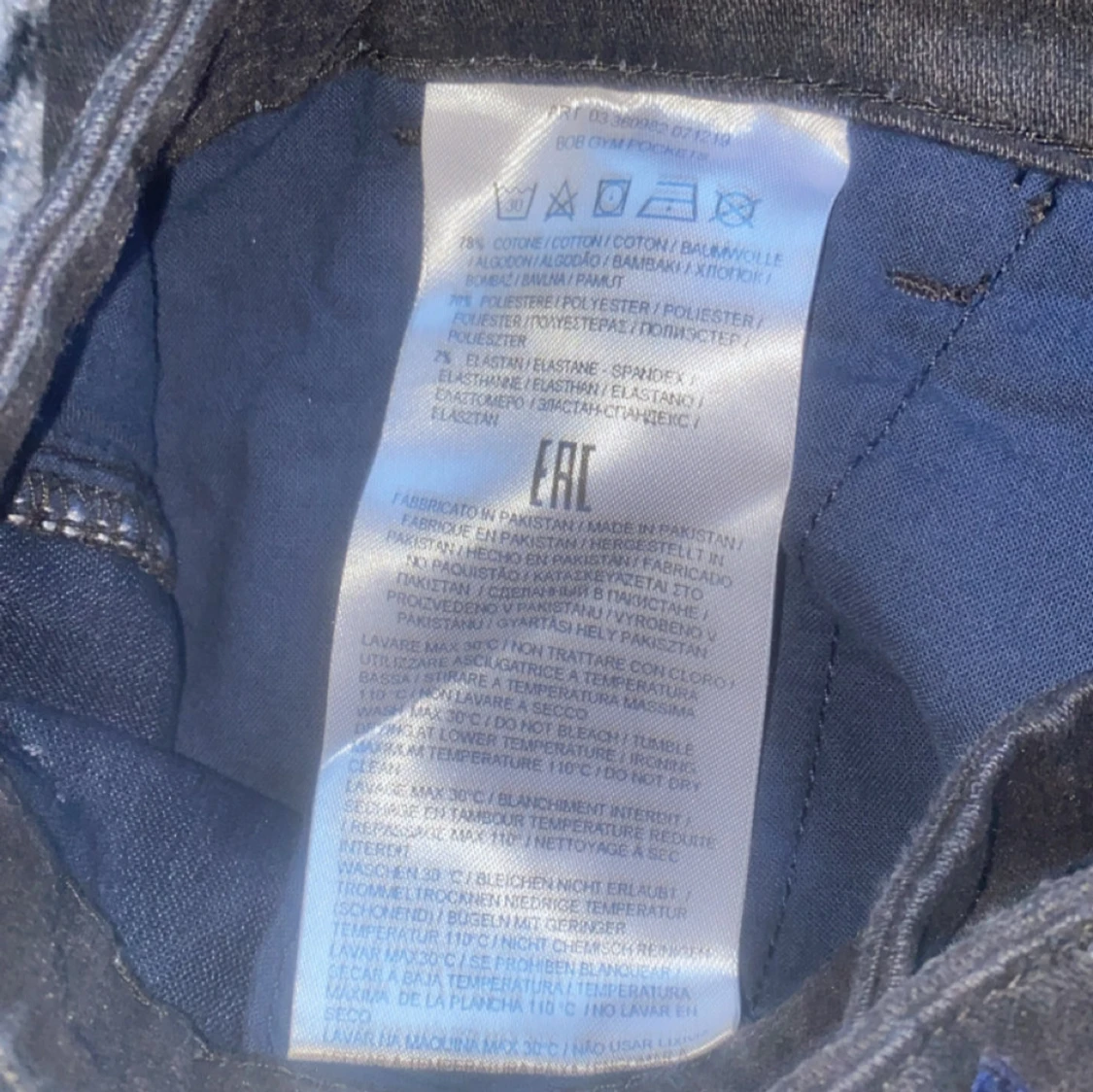 Svarta cargopants - 4