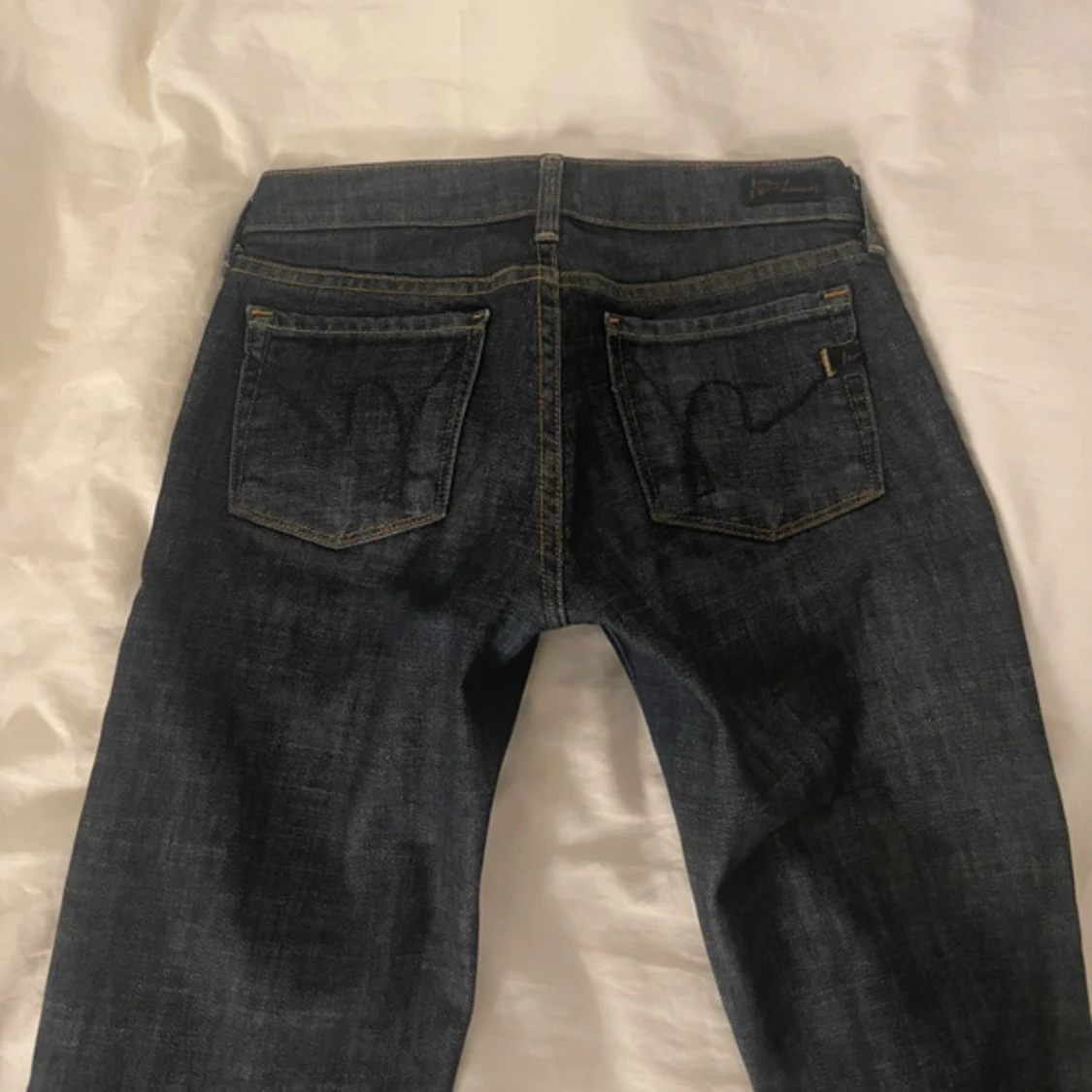 low waist boot cut jeans - 2